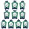 Big Dot of Happiness Par-Tee Time - Golf - Table Decorations - Birthday or Retirement Party Fold and Flare Centerpieces - 10 Count